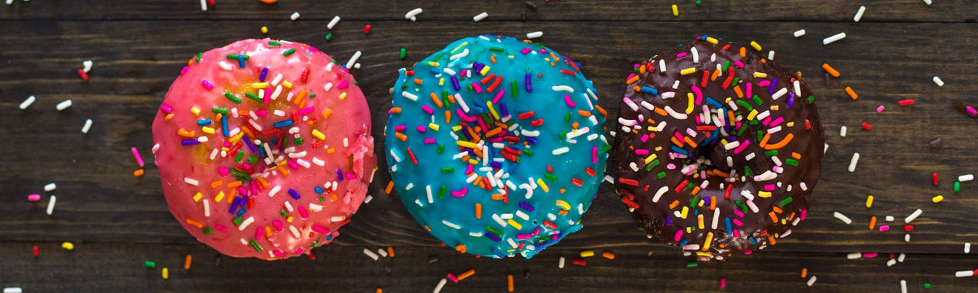 Glazed Donuts Sprinkles
